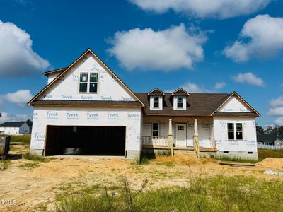 New construction Single-Family house 119 Seahawk Way, Zebulon, NC 27597 Kenzie II- photo 0