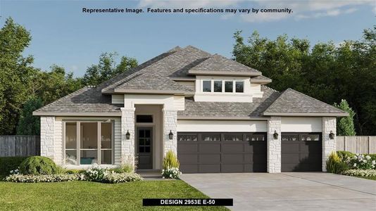 New construction Single-Family house 8605 Turaco Trl, Austin, TX 78744 Design 2953E- photo 0 0