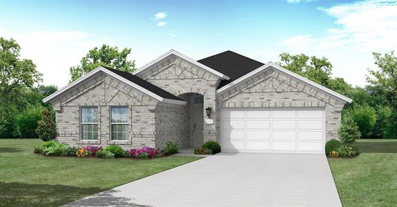 New construction Single-Family house 5929 Pine River Lane, Fort Worth, TX 76179 Christoval (2092-DV-40)- photo 0