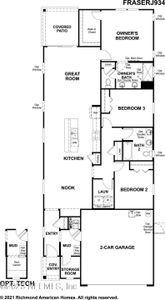 New construction Single-Family house 871 Bryceville Court, Jacksonville, FL 32220 Fraser- photo 20 20