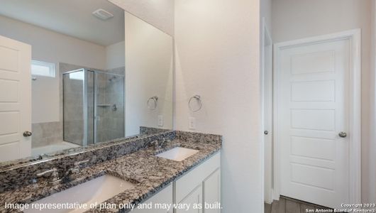New construction Single-Family house 14052 Brazos Cove Drive, San Antonio, TX 78253 The Clydesdale- photo 15 15