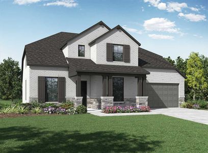 New construction Single-Family house Yorkshire Plan, 2020 Tobiano Trace, Georgetown, TX 78633 - photo