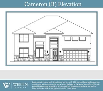 New construction Single-Family house The Cameron, 119 Teralyn Grove Loop, Willis, TX 77318 - photo