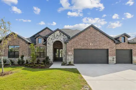 New construction Single-Family house 709 Abbey Road, Van Alstyne, TX 75495 Knox- photo 0