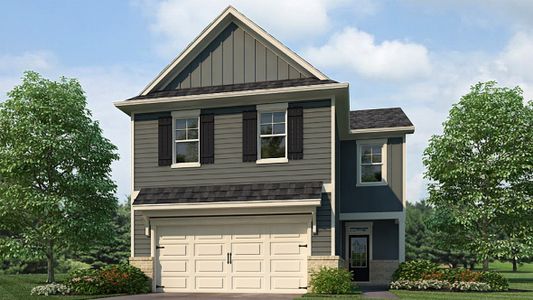 New construction Single-Family house Aisle, 19 Etowah Parkway, Dawsonville, GA 30534 - photo
