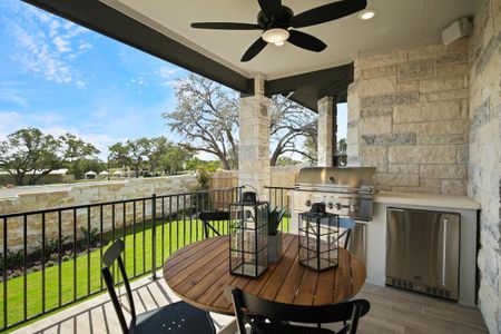 New construction Single-Family house 1035 Teakmill Trail, San Marcos, TX 78666 Umbria- photo 36 36