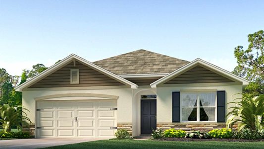 New construction Single-Family house Cali, 3537 Golden Wheat Lane, Plant City, FL 33565 - photo