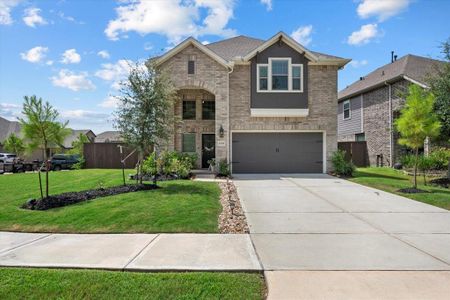 New construction Single-Family house 12314 Pinyon Bend Drive, Humble, TX 77346 - photo 0