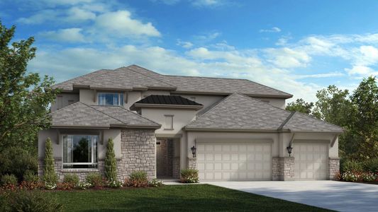 New construction Single-Family house Grayson, 117 Civita Road, Liberty Hill, TX 78642 - photo