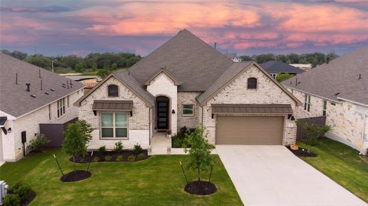 New construction Single-Family house 125 Independence Dr, Kyle, TX 78640 Classic Series - Yale- photo 0