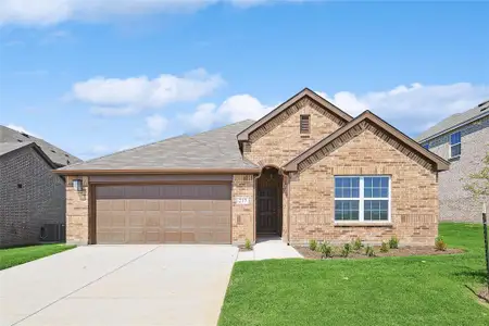 New construction Single-Family house 217 Mercy Street, Godley, TX 76044 Landmark Series - Driskill- photo 0