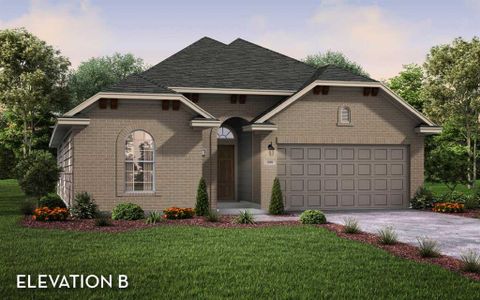 New construction Single-Family house 633 Canadian Trail, Dayton, TX 77535 Greeley- photo 0