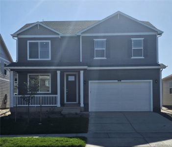 New construction Single-Family house 811 Crest Street, Lochbuie, CO 80603 Henley- photo 0 0