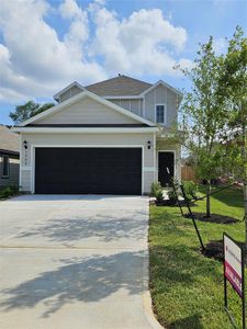 New construction Single-Family house 1508 Mount Bassie Court, Conroe, TX 77301 Augusta- photo 1 1
