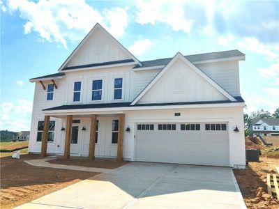 New construction Single-Family house 680 Crystal Lake Parkway, Hoschton, GA 30548 Wyatt- photo 0