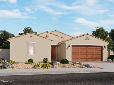 New construction Single-Family house 3154 E Bee Trail, San Tan Valley, AZ 85143 Amber- photo 0