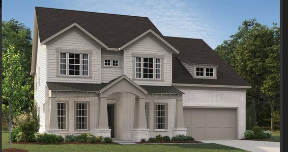 New construction Single-Family house 4444 Hastings Trace, Duluth, GA 30097 Amston Homeplan- photo 0