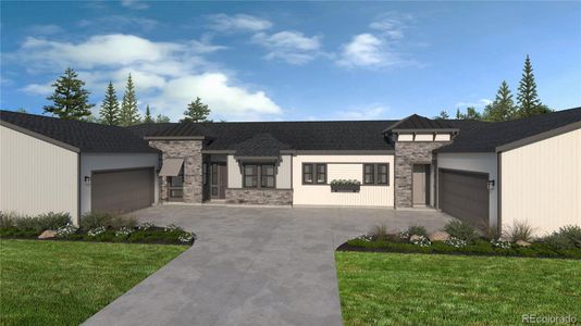New construction Townhouse house 1929 Grayside Circle, Castle Rock, CO 80109 - photo 0 0