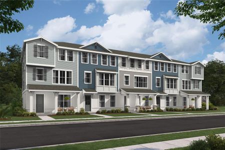 New construction Townhouse house 2050 Leysmill Alley, Unit 3, Orlando, FL 32803 Westerley- photo 0