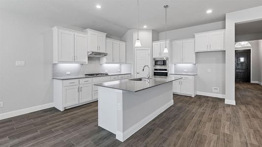 Kitchen - All Home and community information, including pricing, included features, terms, availability and amenities, are subject to change at any time without notice or obligation. All Drawings, pictures, photographs, video, square footages, floor plans, elevations, features, colors and sizes are approximate for illustration purposes only and will vary from the homes as built.