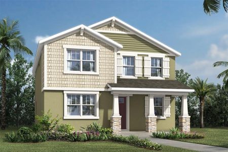 New construction Single-Family house 11504 Sunsail Avenue, Orlando, FL 32832 Newbury- photo 0