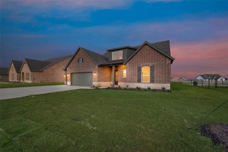 New construction Single-Family house 110 Clearwater Court, Rhome, TX 76078 Magnolia FE- photo