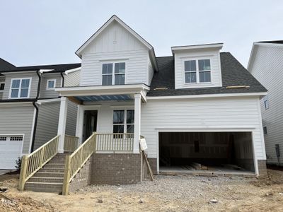 New construction Single-Family house 1733 Grassy Falls Lane, Wendell, NC 27591 Burlington- photo 1 1