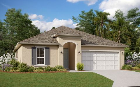 New construction Single-Family house 472 Silver Palm Drive, Haines City, FL 33844 Mulberry- photo 0 0