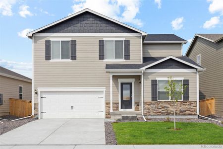 New construction Single-Family house 973 Cascade Falls Street, Severance, CO 80550 Roosevelt- photo 0