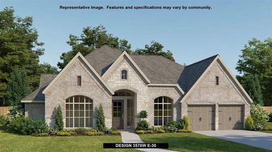 New construction Single-Family house Design 3578W, 23654 Savannah Sparrow Lane, Katy, TX 77493 - photo