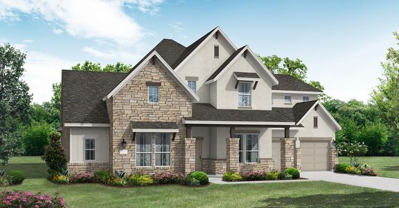 New construction Single-Family house 100 Barefoot Park Lane, Georgetown, TX 78628 - photo 1 1
