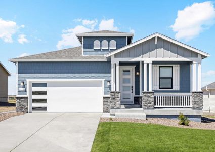 New construction Single-Family house 5409 Westin Hills Drive, Elizabeth, CO 80107 - photo 0