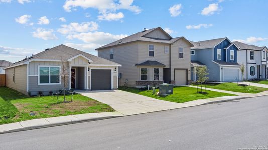 New construction Single-Family house 5903 Willow Point Boulevard, San Antonio, TX 78219 Gardenia- photo 0