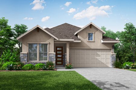 New construction Single-Family house Magnolia, 256 Faulkner Street, Liberty Hill, TX 78642 - photo
