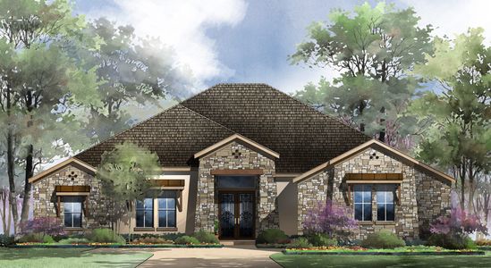 New construction Single-Family house 107 Flora Springs, Liberty Hill, TX 78642 - photo 1 1