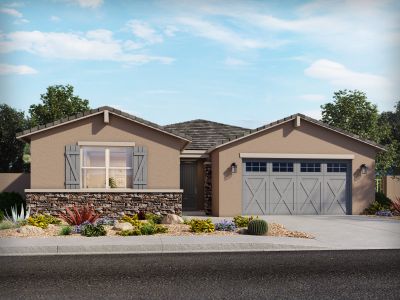 New construction Single-Family house Kellen, North Hartman Road, Maricopa, AZ 85138 - photo