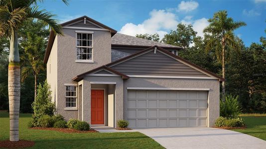New construction Single-Family house 51435 Fiddle Fig Avenue, Wimauma, FL 33598 - photo 0 0