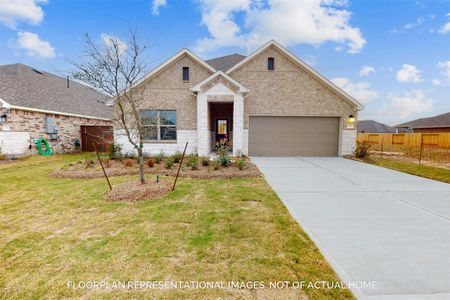 New construction Single-Family house 200 Wasatch Peaks Way, Willis, TX 77378 Polo - Smart Series- photo 0