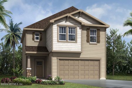 New construction Single-Family house 12900 Holsinger Boulevard, Jacksonville, FL 32256 Sebastian- photo 0