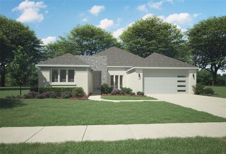 New construction Single-Family house 433 Sugarlands Drive, Waxahachie, TX 75165 Bowie | Dove Hollow- photo 1 1