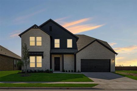 New construction Single-Family house 916 Pine Street, Lavon, TX 75166 Kirby- photo 0