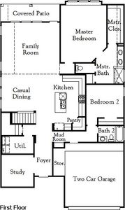 New construction Single-Family house 3309 Potter Place, Schertz, TX 78108 Granbury (2488-CV-40)- photo 1 1