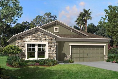 New construction Single-Family house 818 Hillshire Pl, Spring Hill, FL 34609 Marque - C- photo 0