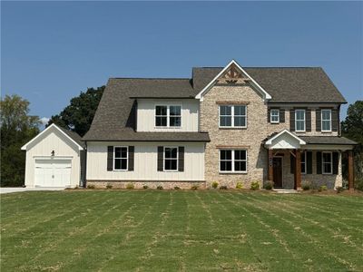 New construction Single-Family house 100 Prescott Manor Drive, Canton, GA 30115 Sherwood- photo 0