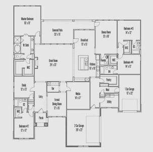 New construction Single-Family house Vermentino : 90-4055SF.1, 8287 Blue Oak Way, San Antonio, TX 78266 - photo