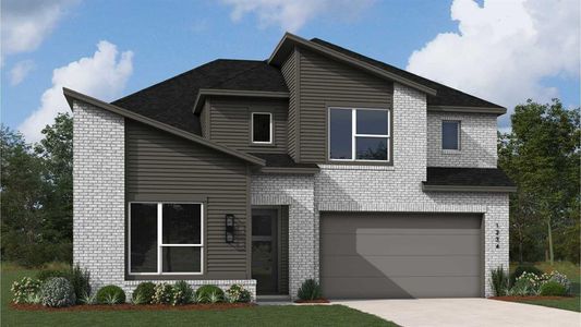 New construction Single-Family house 547 Billowing Way, Kyle, TX 78640 Bernini Plan- photo 0 0
