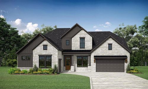 New construction Single-Family house 309 Wolf Ridge Rd, Georgetown, TX 78628 Grantley - photo 0