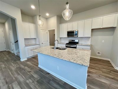 New construction Townhouse house 8622 Meridy Loop, Round Rock, TX 78665 Plan H- photo 8 8