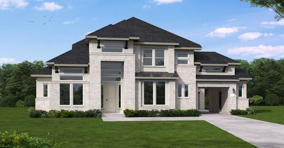New construction Single-Family house Southlake (4477-HL-65), 4602 Orchard Creek Ln, Manvel, TX 77578 - photo