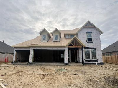 New construction Single-Family house 13515 Sacred Oaks Drive, Mont Belvieu, TX 77535 Easton II- photo 1 1